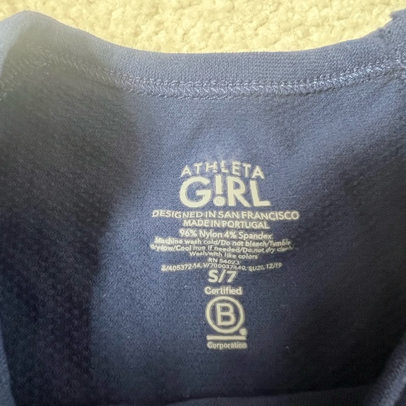 Athleta navy shirt - Picture 2 of 4
